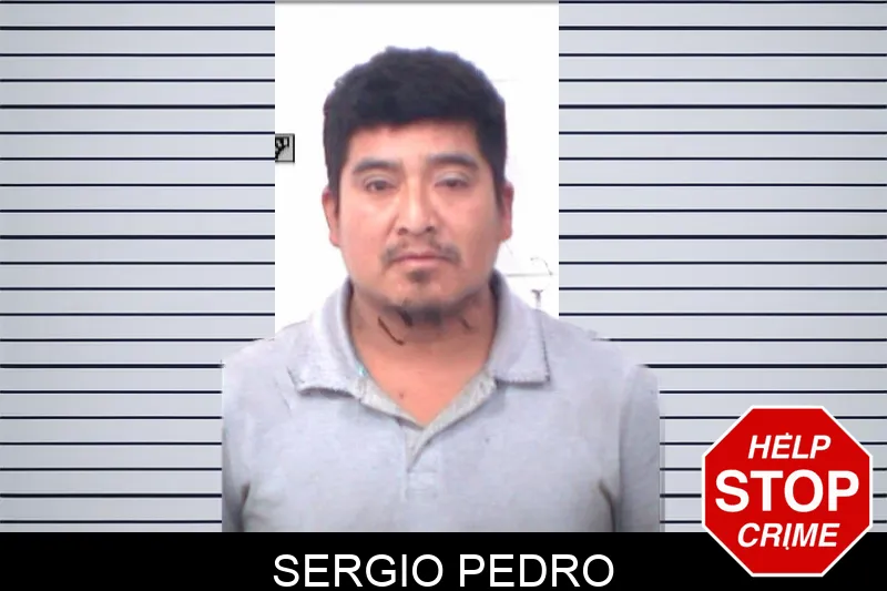 Sergio Pedro mugshot