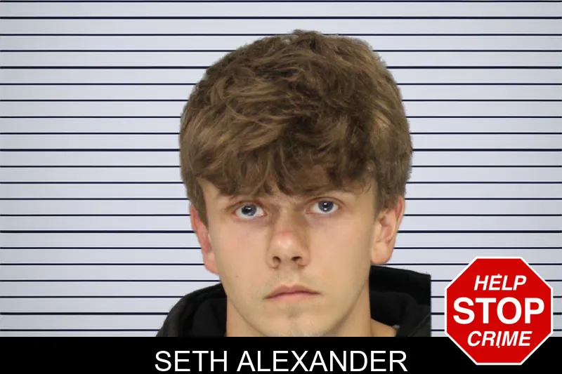 Seth Alexander mugshot
