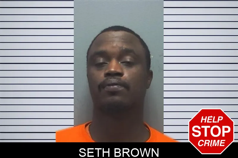 Seth Brown mugshot