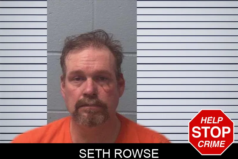 Seth Rowse mugshot
