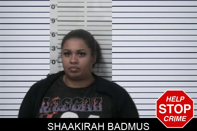 Shaakirah Badmus mugshot