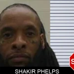 Shakir Phelps mugshot – Peach County , Georgia Shakir Phelps mugshot