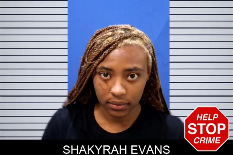 Shakyrah Evans mugshot – Troup County , Georgia Shakyrah Evans
