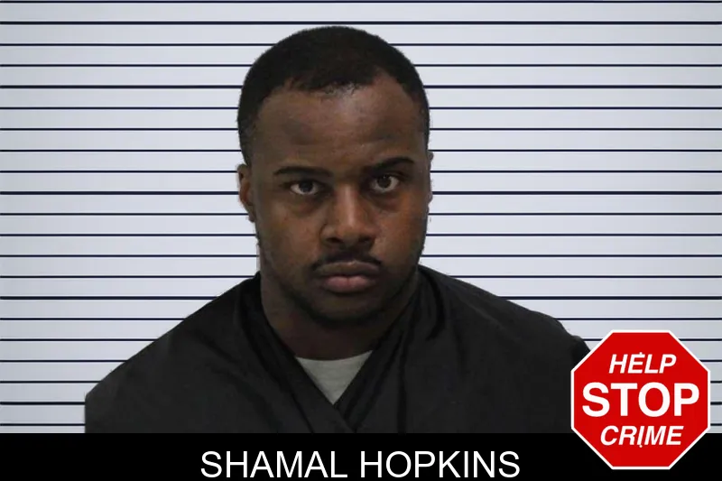 Shamal Hopkins mugshot