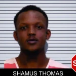 Shamus Thomas mugshot