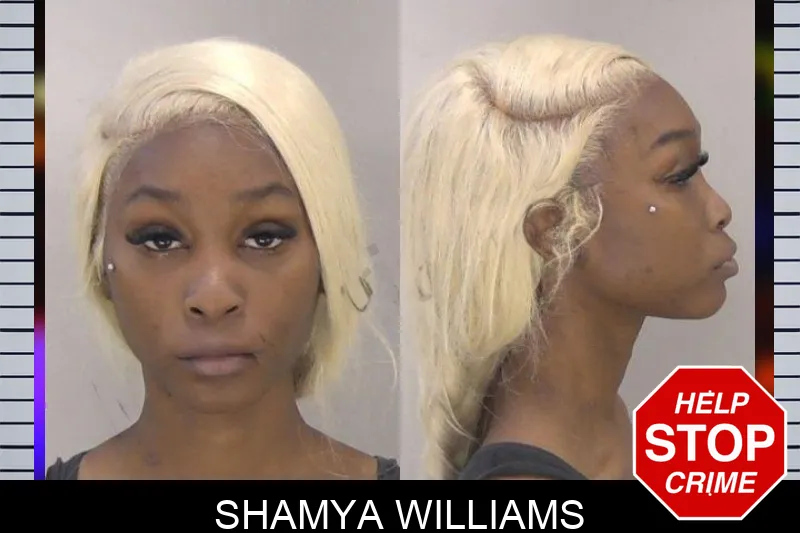 Shamya Williams mugshot