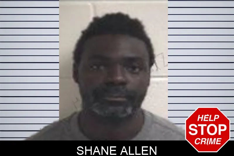 Shane Allen mugshot