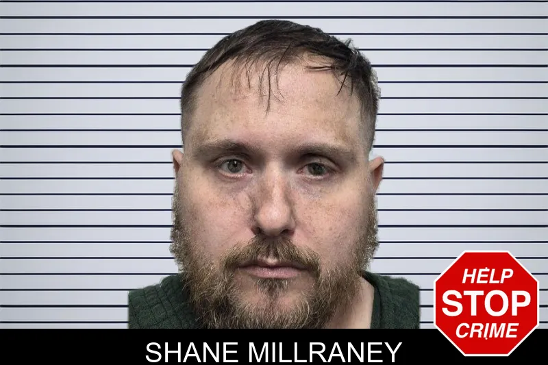 Shane Millraney mugshot