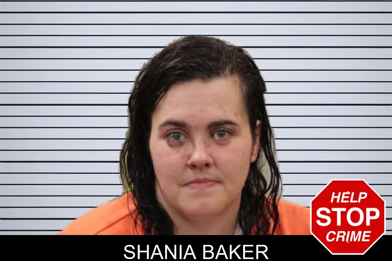 Shania Baker mugshot
