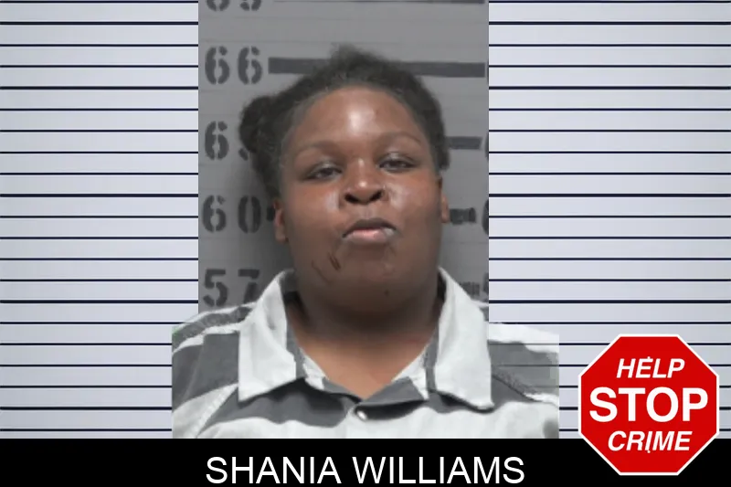 Shania Williams mugshot