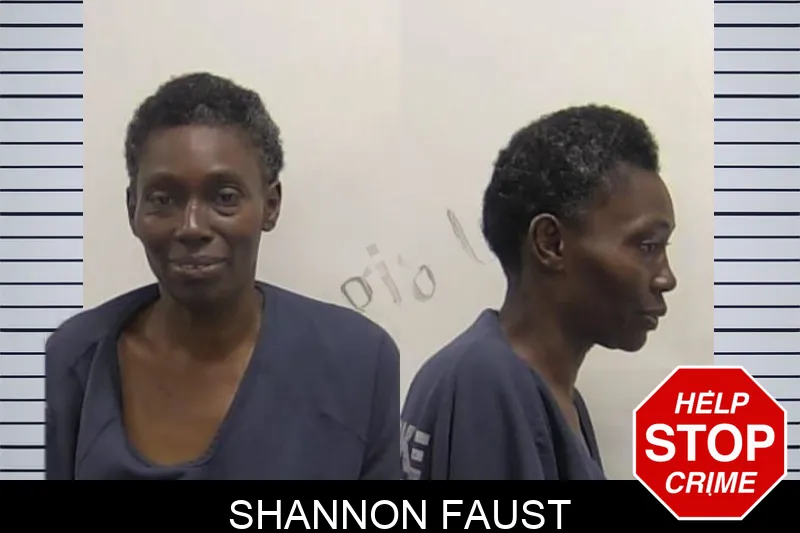 Shannon Faust mugshot