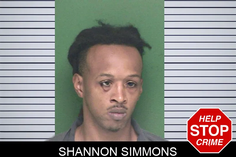 Shannon Simmons mugshot