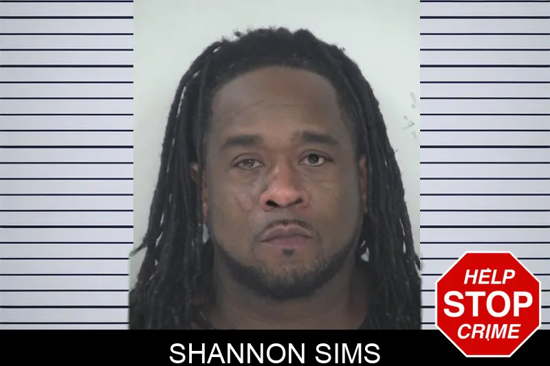Shannon Sims mugshot