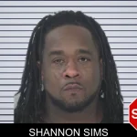 Shannon Sims mugshot