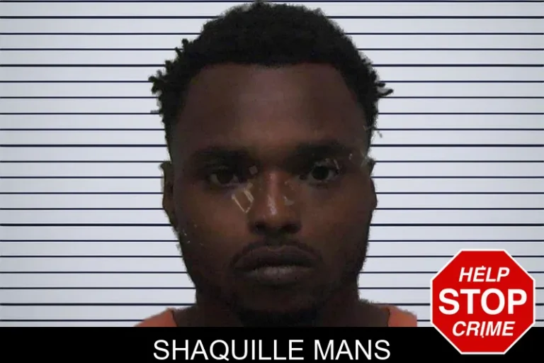Shaquille Mans mugshot – Laurens County , Georgia Shaquille Mans