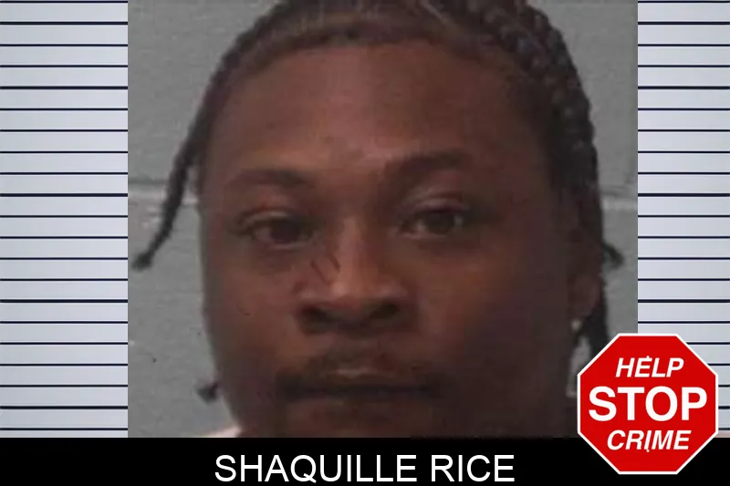 Shaquille Rice mugshot