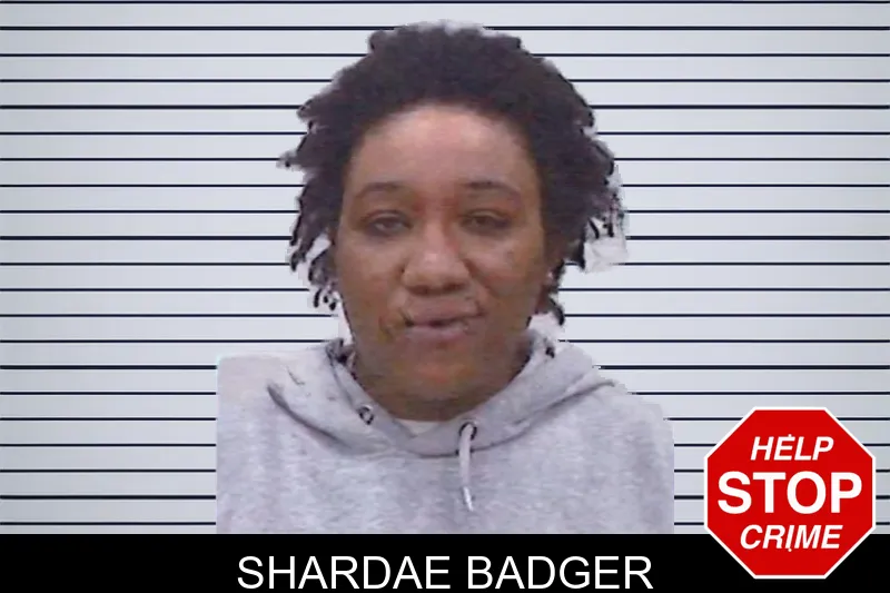 Shardae Badger mugshot