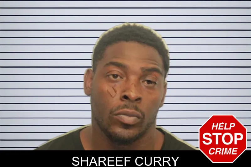 Shareef Curry mugshot