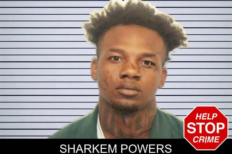 Sharkem Powers mugshot