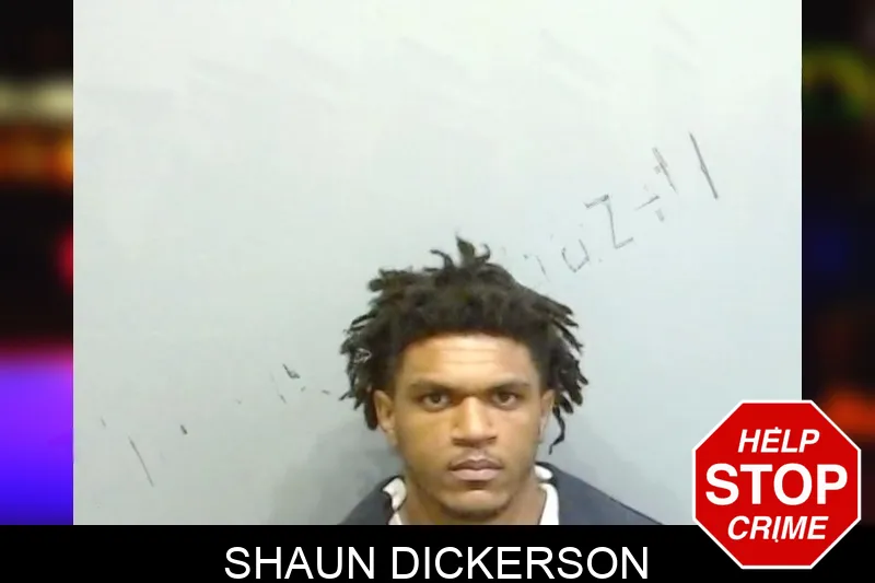 Shaun Dickerson mugshot