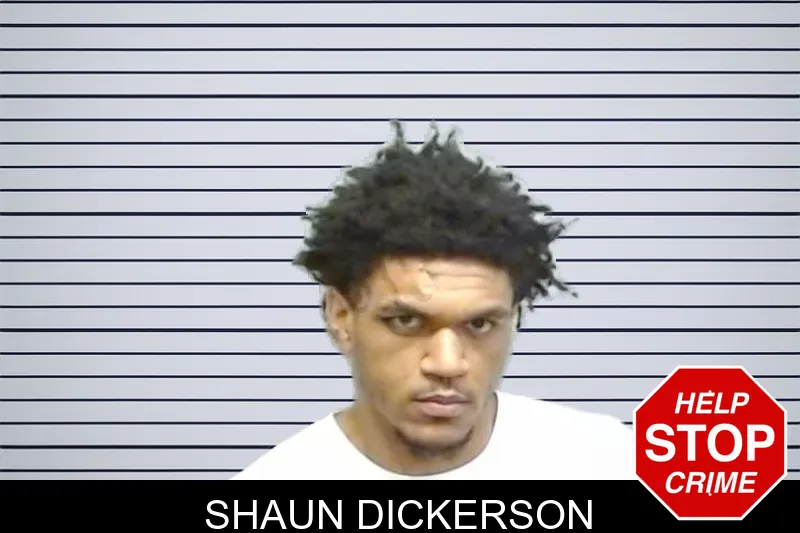 Shaun Dickerson mugshot