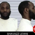 Shavazz Lewis mugshot