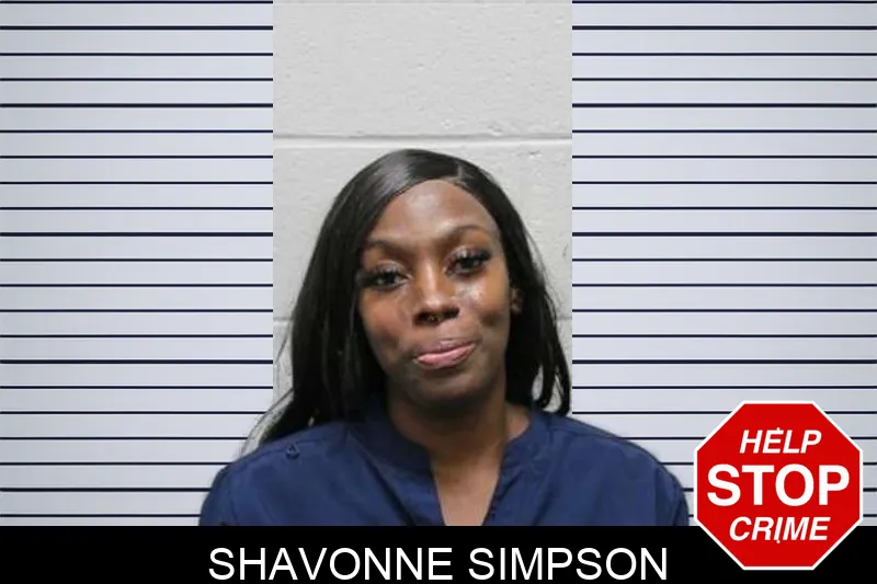 Shavonne Simpson mugshot – Harris County , Georgia Shavonne Simpson mugshot