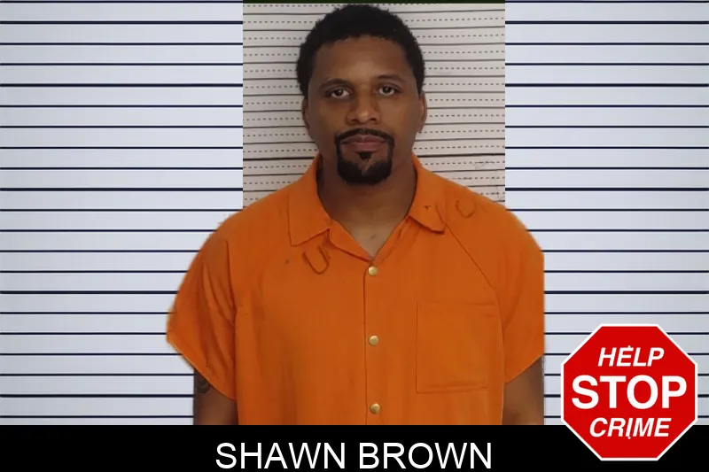 Shawn Brown mugshot