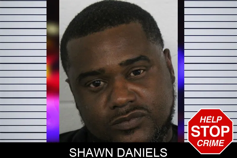 Shawn Daniels mugshot