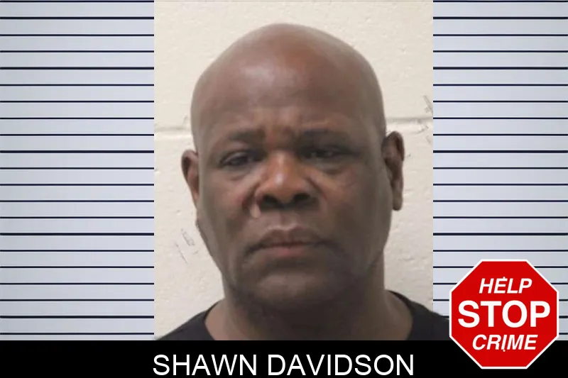 Shawn Davidson mugshot