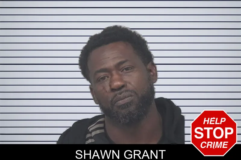 Shawn Grant mugshot