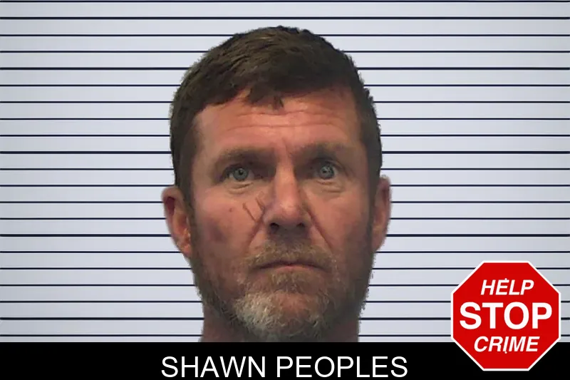 Shawn Peoples mugshot
