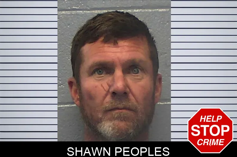 Shawn Peoples mugshot