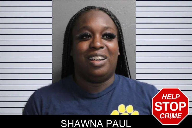Shawna Paul mugshot