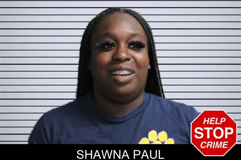 Shawna Paul mugshot