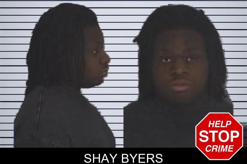 Shay Byers mugshot