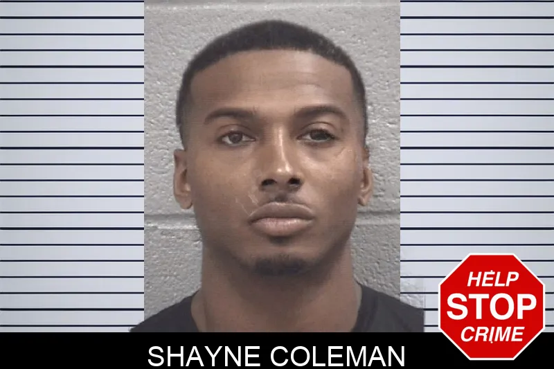 Shayne Coleman mugshot