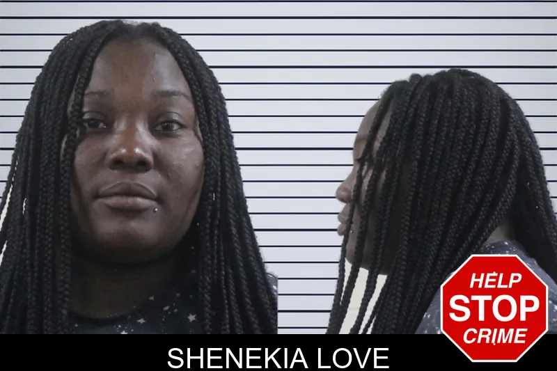 Shenekia Love mugshot – Houston County , Georgia Shenekia Love mugshot