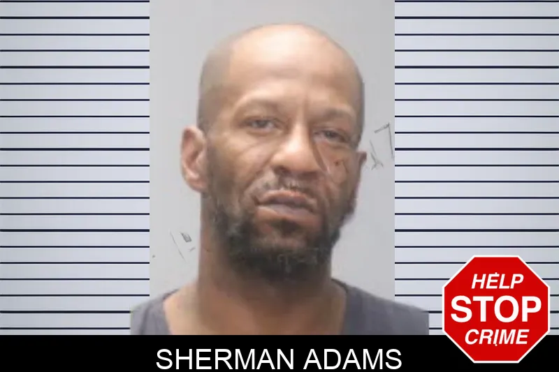Sherman Adams mugshot