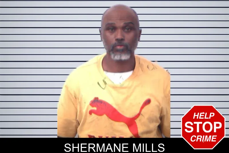 Shermane Mills mugshot
