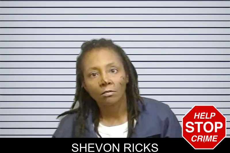 Shevon Ricks mugshot