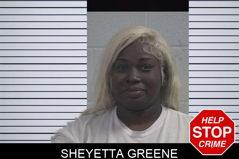 Sheyetta Greene mugshot