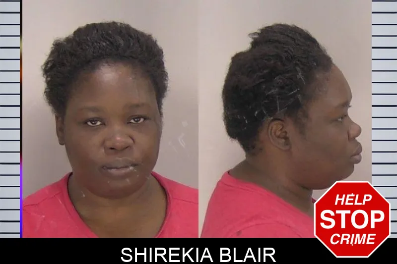 Shirekia Blair mugshot