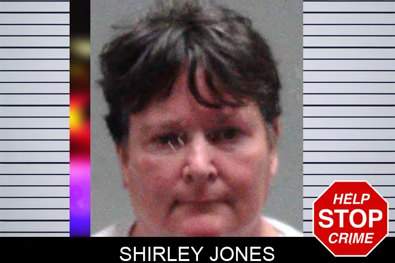 Shirley Jones mugshot