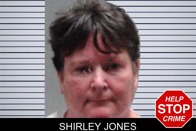Shirley Jones mugshot