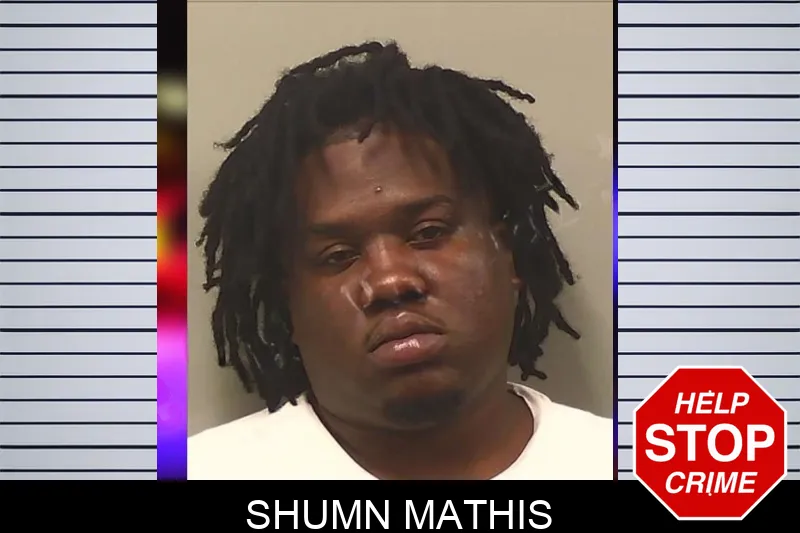 Shumn Mathis mugshot