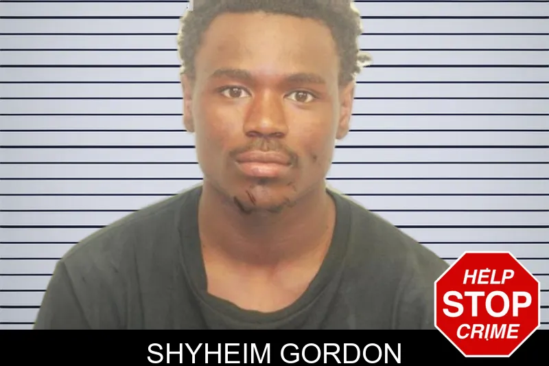 Shyheim Gordon mugshot