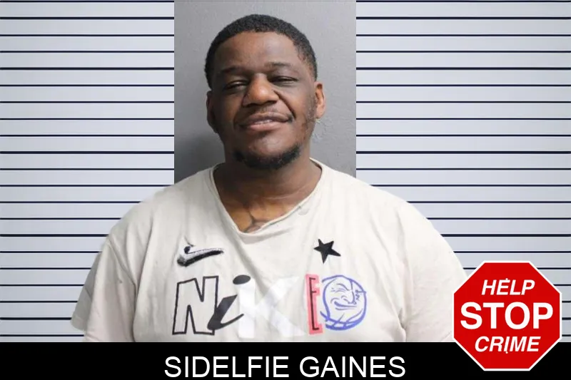 Sidelfie Gaines mugshot