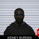 Sidney Burden mugshot