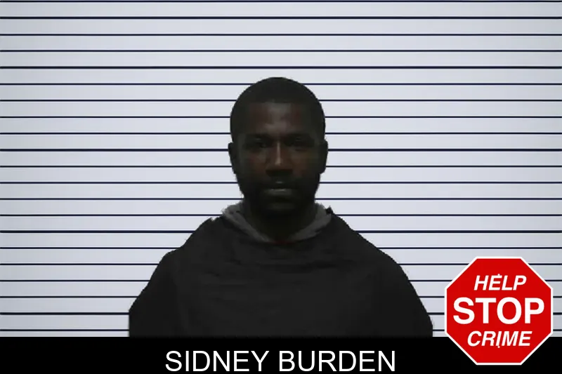 Sidney Burden mugshot